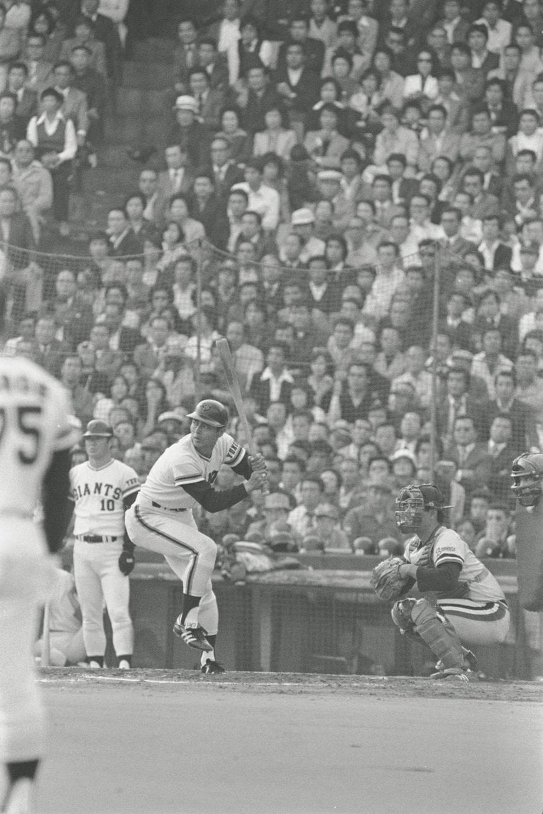 日本シリーズ巨人対阪急戦（1977年）©︎Kazuo Tsuchikura