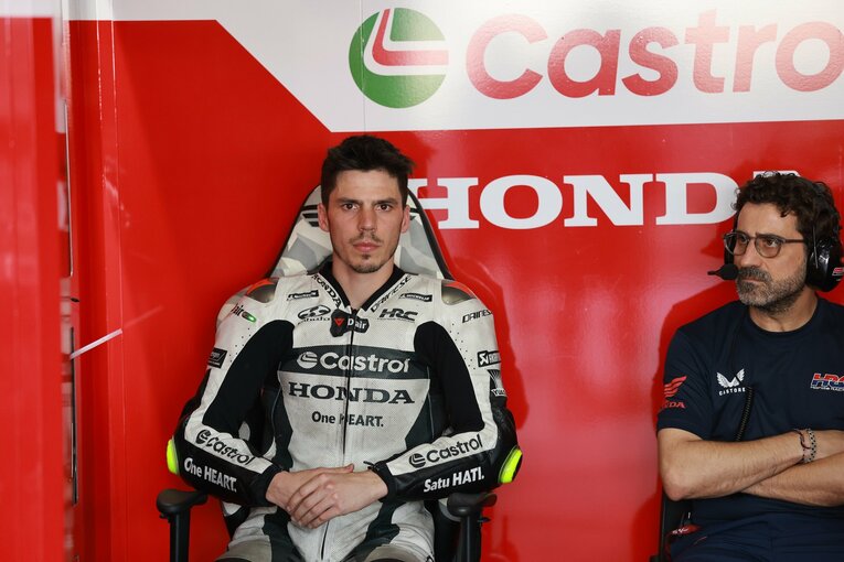 テストで復調の兆しが見えたホンダのミル　©Satoshi Endo