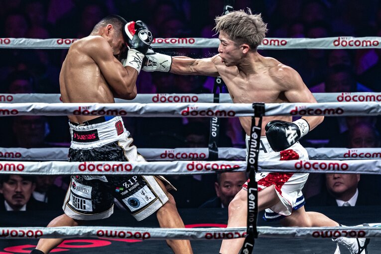 10位　マーロン・タパレス戦（2023年12月26日／10回1分2秒 KO）©Takuya Sugiyama