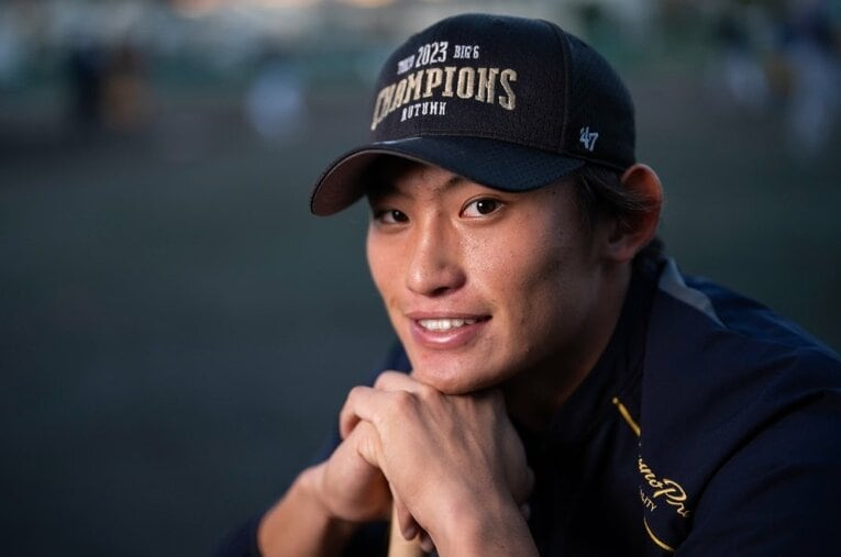 常松広太郎（慶應大野球部4年）にインタビュー。その半生と就活、カブスからオファーの裏側を聞いた ／ photograph by Masaki Fujioka