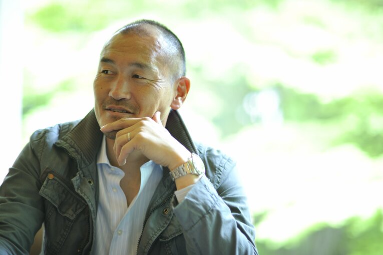 現役引退後の秋田豊（2011年）©Miki Fukano