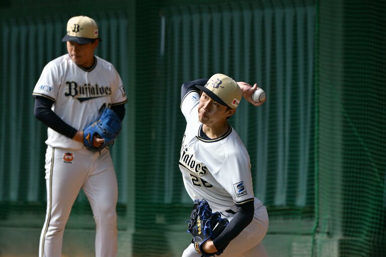 【オリ戦士】2025年宮崎春季キャンプより。汗を流す選手たちの姿　©️Hideki Sugiyama