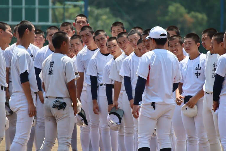 敗戦翌日から新チームはスタートした　©Yuki Kashimoto