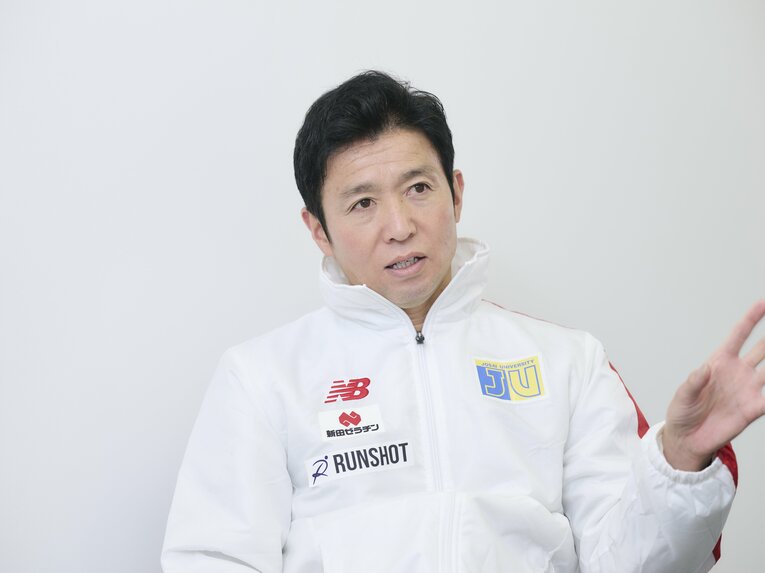 現在は城西大で監督を務める櫛部　©Yuki Suenaga