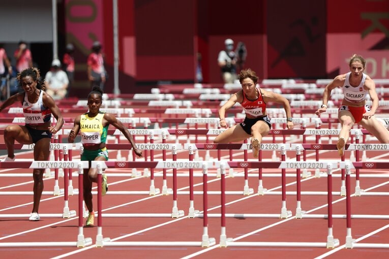 「家族で観たい」と言っていた2021年の東京五輪は、紆余曲折を経て選手として出場することになった　©JMPA
