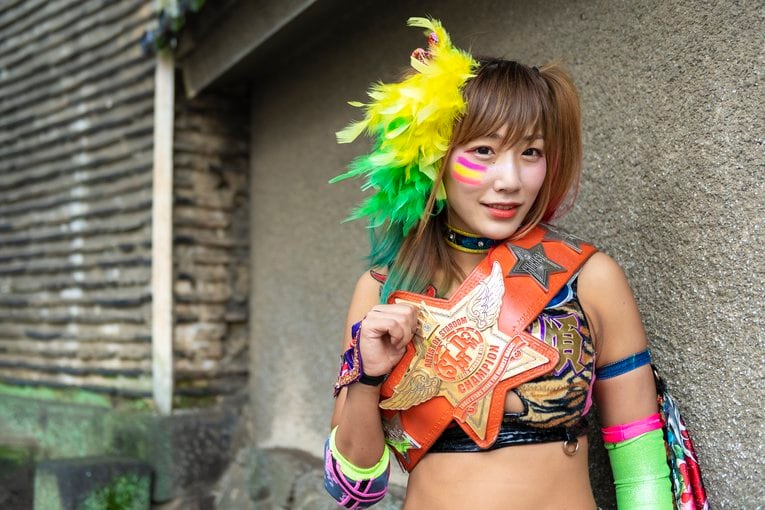 芸能界からプロレスへ 「圧倒的にみんなを幸せに」“傾奇者”ウナギ・サヤカが目指すのは「スターダムのアイコン」《特別グラビア＋インタビュー》(12)