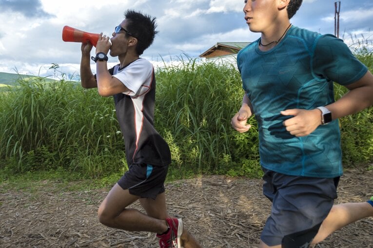 2017年の東海大合宿　©Takuya Sugiyama