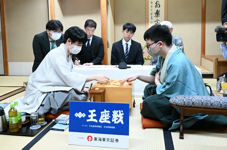 2023年の王座戦第4局　©Keiji Ishikawa