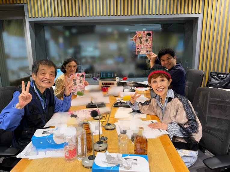 ニッポン放送『垣花正　あなたとハッピー！』に出演する森永さん。ステージ4のすい臓がんと闘病を続けている／番組公式Xより