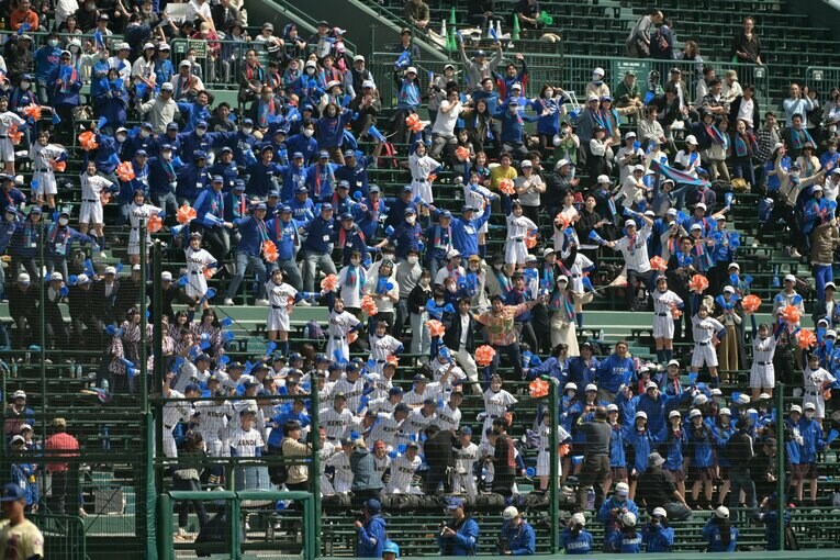 準決勝の様子…好ゲームが目立つだけに。　©Hideki Sugiyama