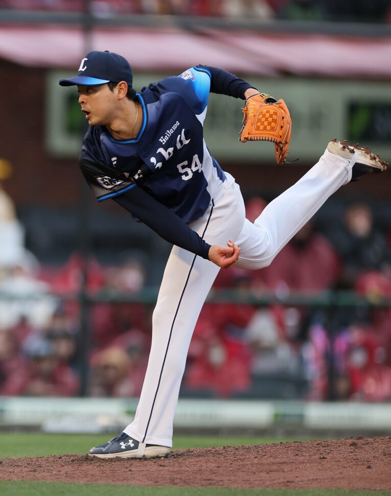 ３球団目の西武で大きな飛躍を遂げた　©JIJI PRESS