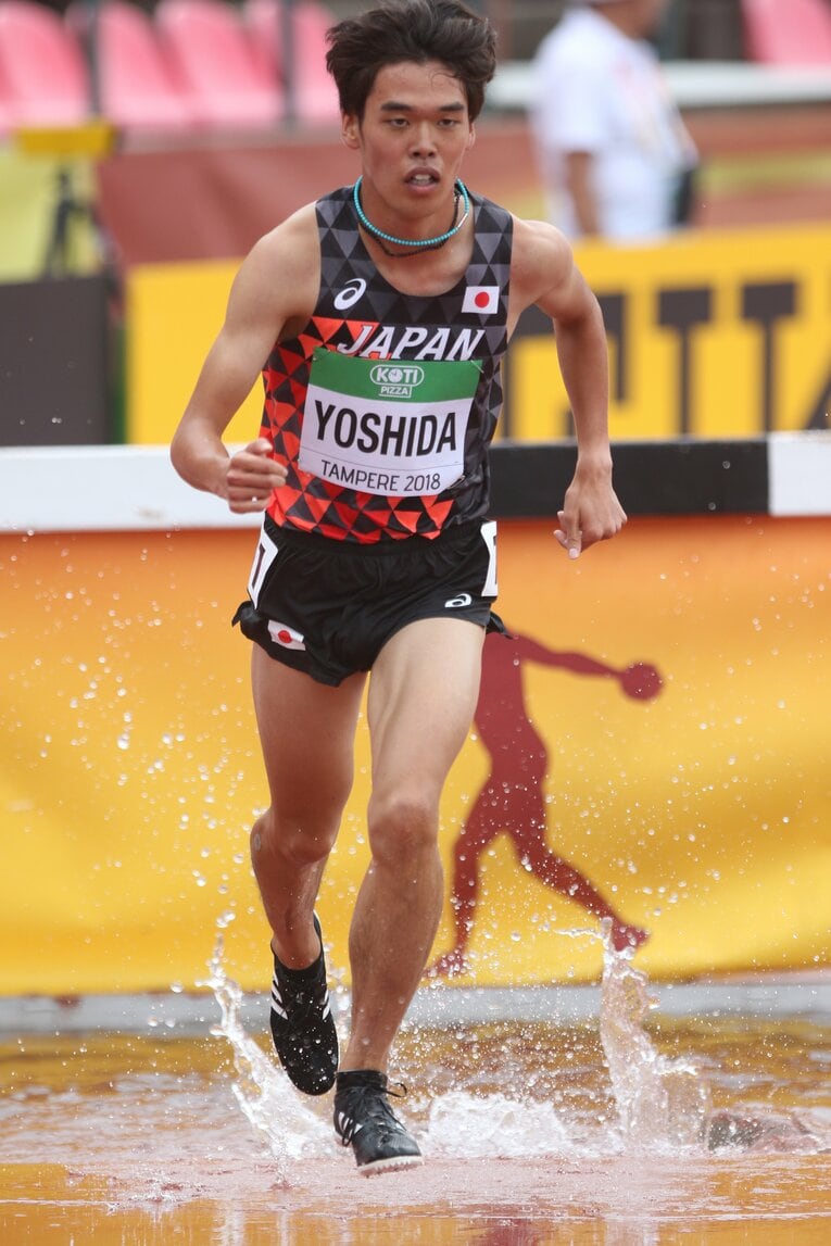 2018年U20世界陸上 男子3000m障害　(C)AFLO