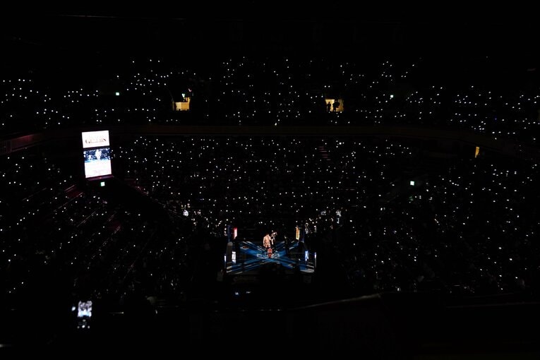 試合後にSANADAが行った「ギフト」