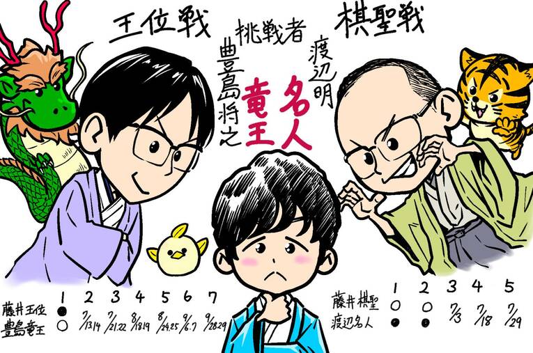 21年6月の将棋ハイライト　©JUNSEI CHIDA