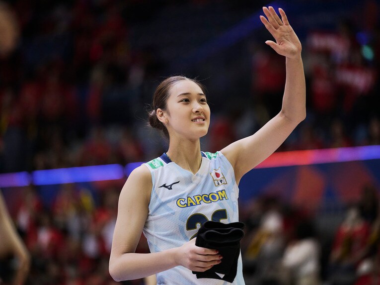 バレーボールネーションズリーグ 韓国戦　©︎Yuki Suenaga