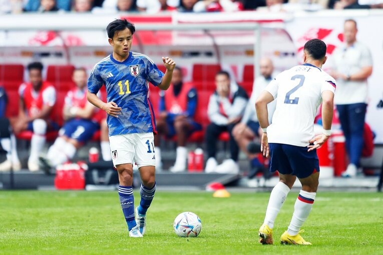 「鎌田大地、三笘薫の得点や久保建英の守備は…」「ドイツ、スペイン相手だとどうなるか」欧州在住カメラマン視点で見るアメリカ戦(36)