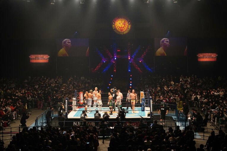 オカダ・カズチカ「新日本プロレスでのラストマッチ」は10人タッグで行われた　©Essei Hara