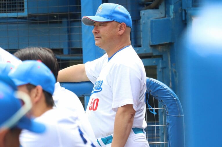 青学大の安藤監督　©Genki Taguchi