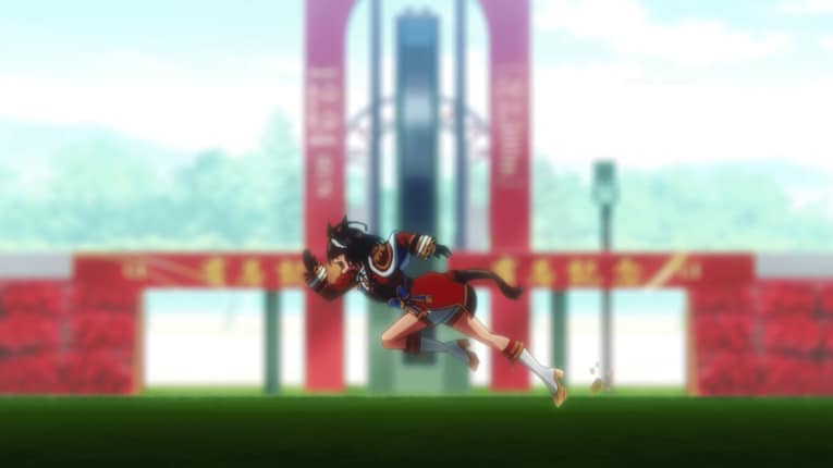 ゴールシーン　©2023 アニメ「ウマ娘 プリティーダービー Season 3」製作委員会