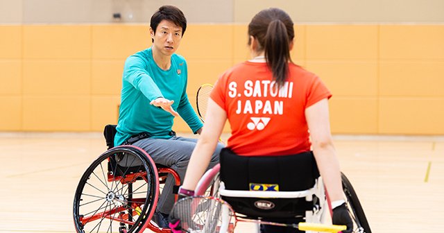 パラバドミントンの新星・里見紗李奈、事故に遭った日のことを松岡修造に語る。