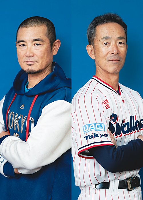 （左）坪井智哉 ／（右）土橋勝征