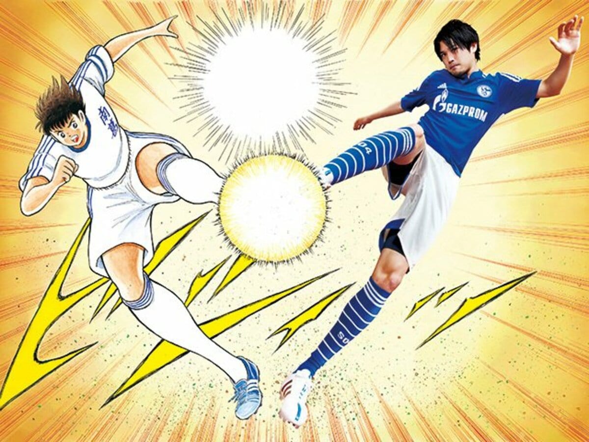 大空翼と内田篤人のツインシュートはこうして生まれた サッカー日本代表 Number Web ナンバー