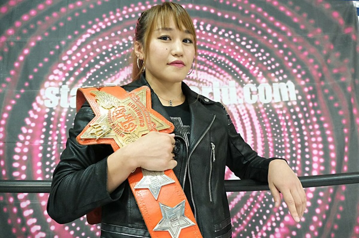 モノが違う女”朱里がスターダム入団表明！ 「プロレス一本」の