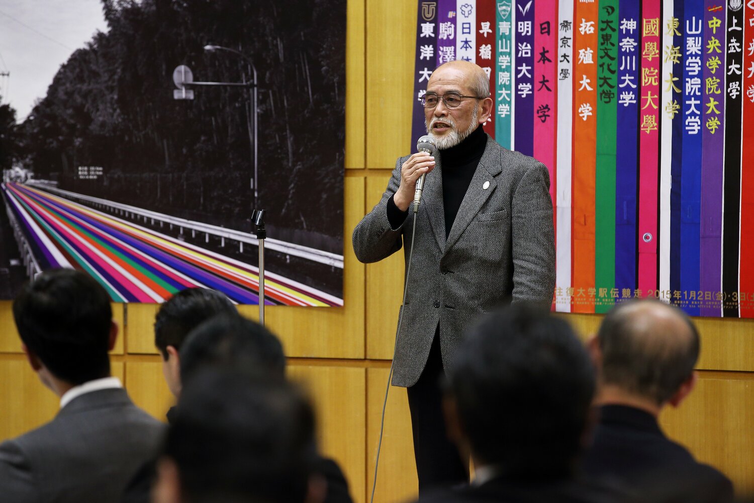 日本テレビでの中継を立ち上げたプロデューサー・坂田信久氏（2015年撮影）　©Shigeki Yamamoto