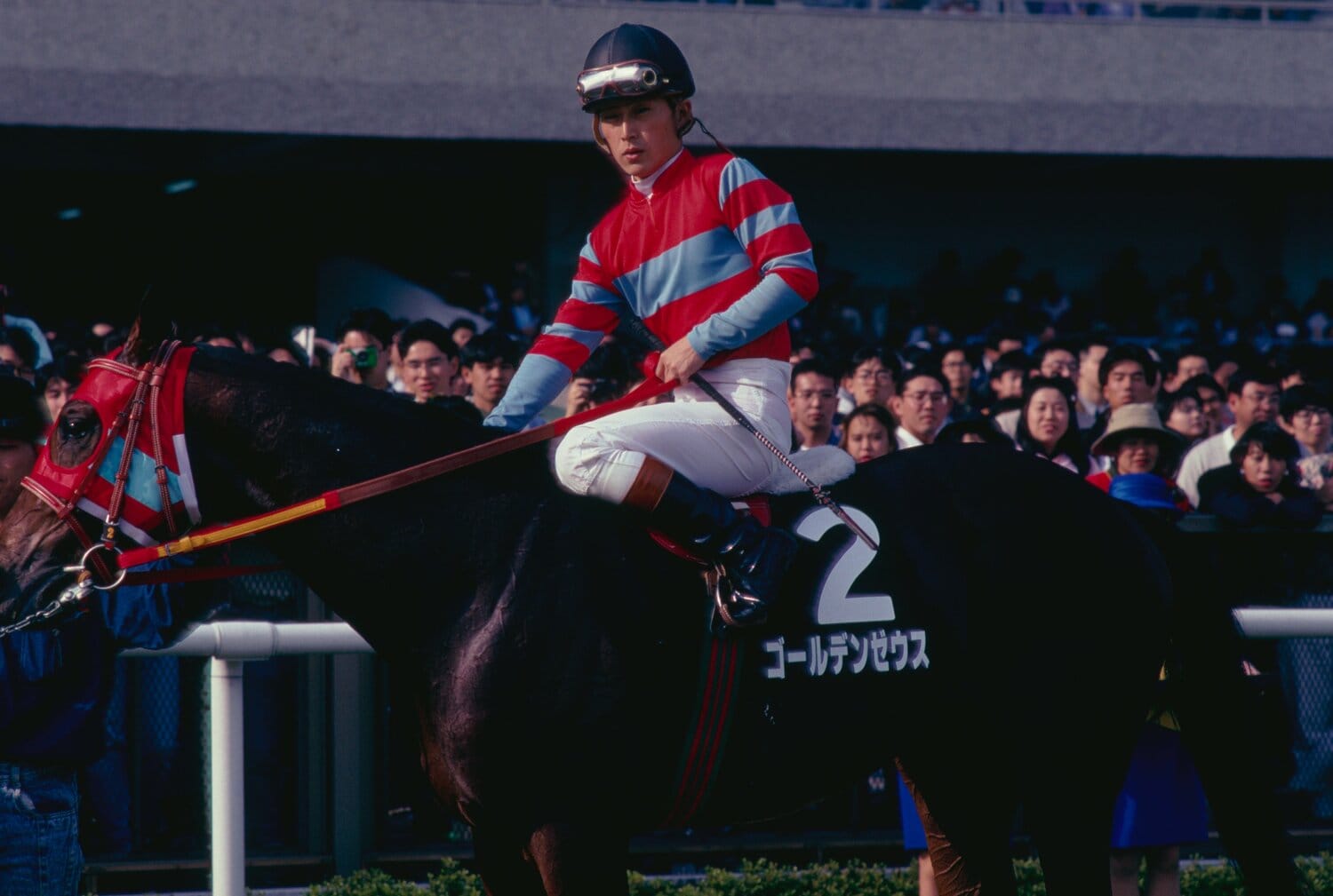 1992年の青葉賞をゴールデンゼウスで制した岡潤一郎。誰からも愛される好青年だった　©Naoya Sanuki