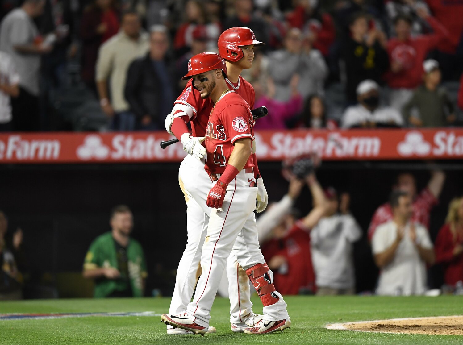 大谷と仲の良い選手としても知られるベラスケス内野手　©Getty Images