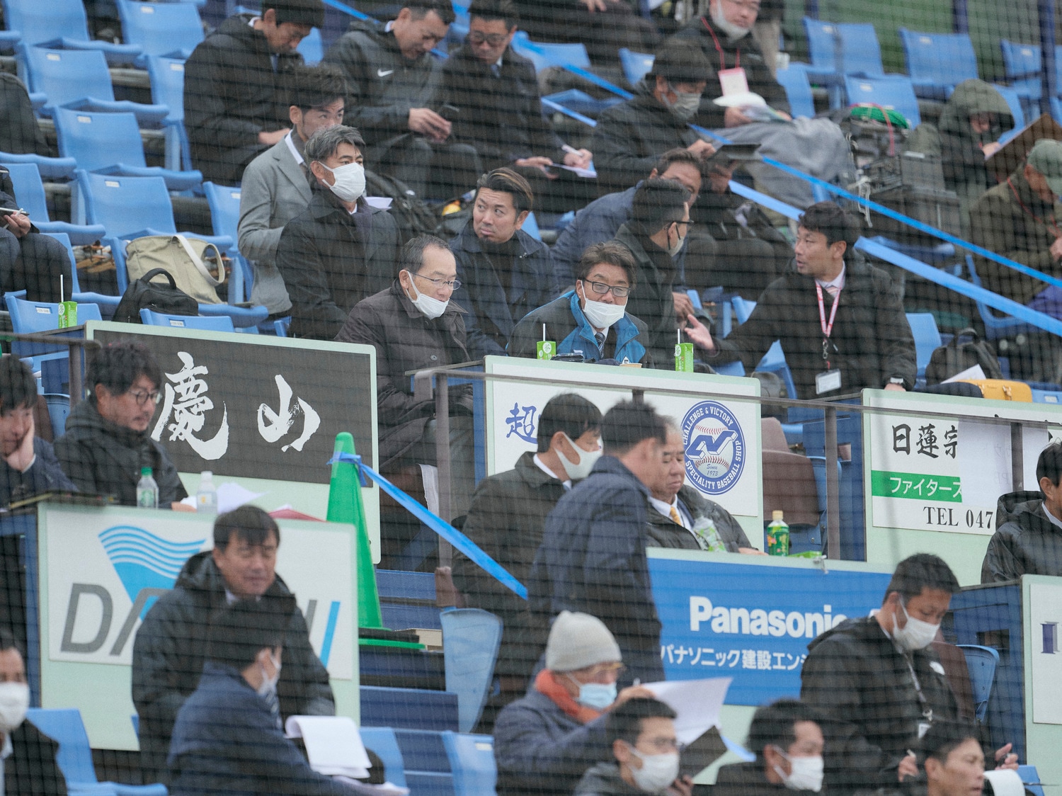 ドラフト会議後もスカウトたちは全国各地へ足しげく通う　©Yuki Suenaga