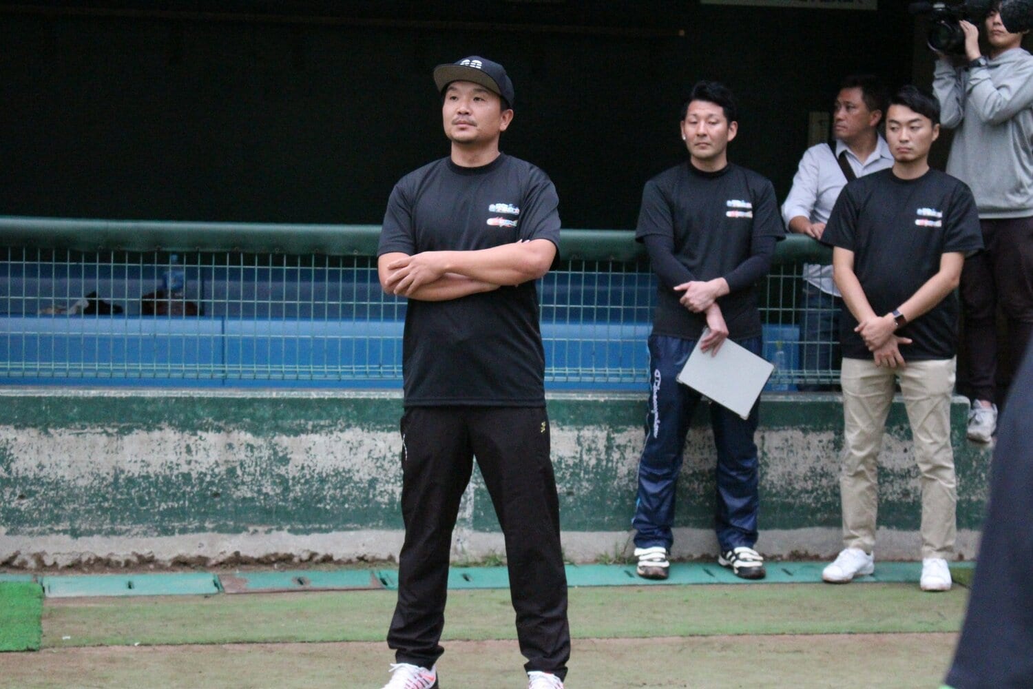 2018年トライアウトの堺、大西宏明監督 ©Kou Hiroo