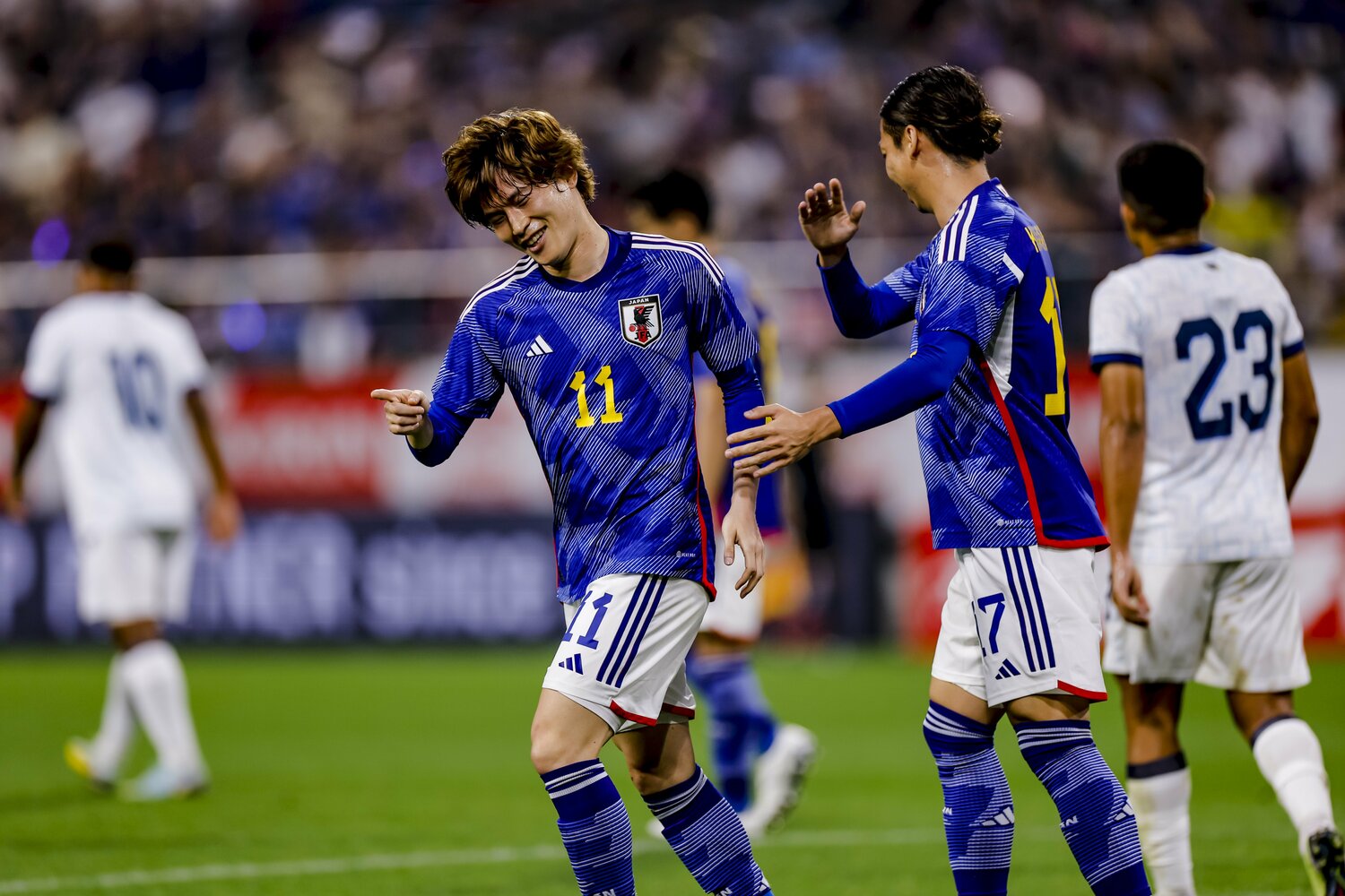 セルティックで得点王とMVPに輝いた古橋亨梧もゴールを決めた ©Kiichi Matsumoto