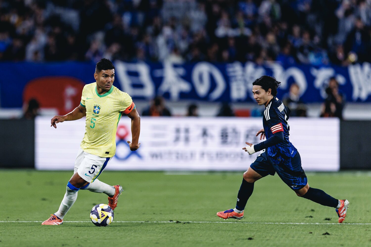 10月にまさかの敗戦を喫したが、ブラジル視点で見ればオランダより日本のほうが“歓迎”のようだ ©Kiichi Matsumoto