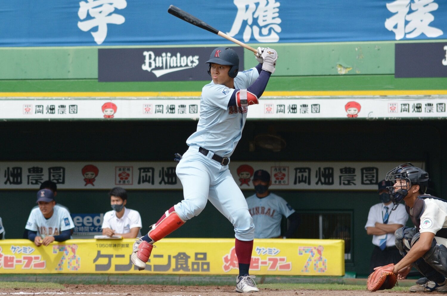 1スイング見て「これは絶対プロになる」無名だった高校時代の佐藤輝明に近大元監督が受けた衝撃「裏技を使ってでも絶対に入学させようと」＜Number Web＞ photograph by JIJI PRESS