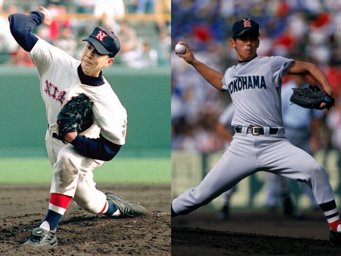 松坂大輔は「現実離れしたアニメを見ている感覚」日大藤沢で“怪物”に3度敗れた男・館山昌平の青春「中学までキャッチャー、目標はベンチ入り」＜Number Web＞ photograph by SANKEI SHIMBUN(L)/Hideki Sugiyama(R)