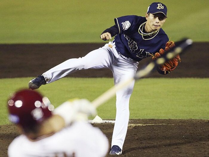 山岡泰輔が見つけた「1つ上のギア」。オリックスのエースにまた一歩前進。＜Number Web＞ photograph by Kyodo News