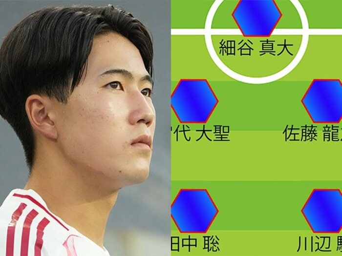 「リュウノスケ…W杯候補に入るかも」トルシエが繰り返し絶賛“E-1日本代表の18歳”日韓戦推奨スタメンは「左がソウマ、3バックはコガと…」＜Number Web＞ photograph by Masashi Hara/Getty Images