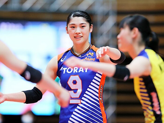 【Vリーグ女子で21戦全勝】東レ22歳主将・黒後愛が語る、“競い合うように得点を奪う”攻撃力の秘訣＜Number Web＞ photograph by Naoki Nishimura/AFLO SPORT