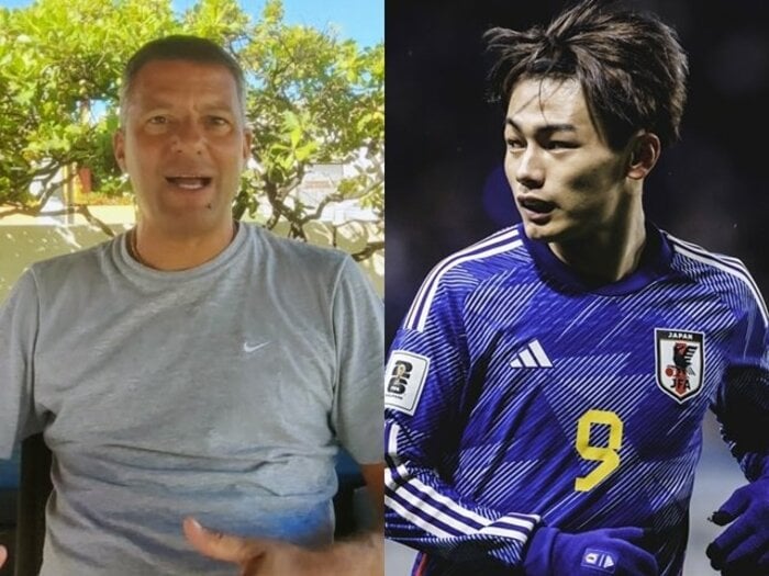 日本代表の“伝統的な弱点＋大型FW不在問題”をワシントンが斬る「ウエダからは“俺がやるんだ”と感じるが…」「このメンタルは克服すべき」＜Number Web＞ photograph by Hiroaki Sawada/Kiichi Matsumoto