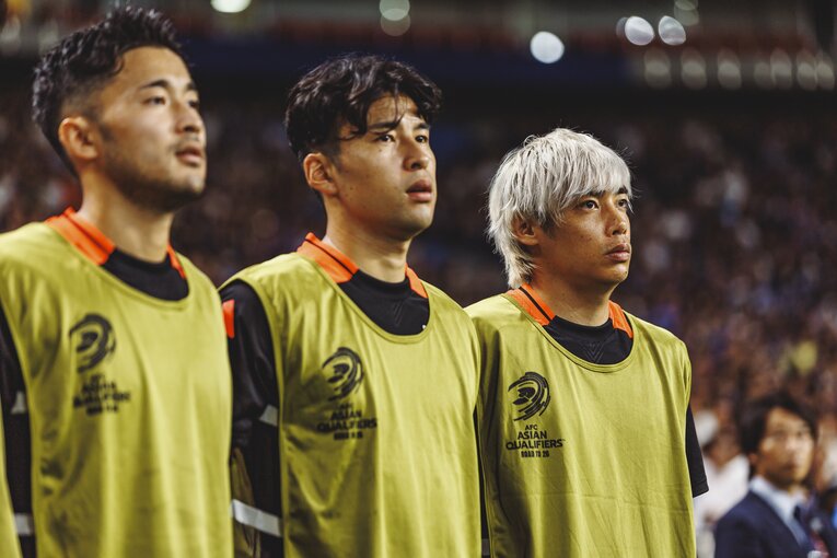 伊東純也（2024年W杯アジア最終予選・中国戦）©︎Kiichi Matsumoto
