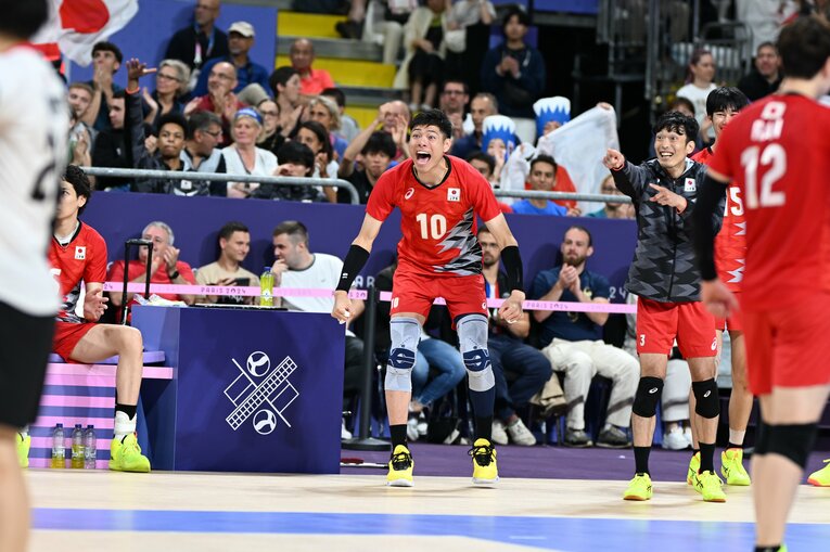 高橋健太郎（パリ五輪 ドイツ戦）©︎Naoya Sanuki/JMPA