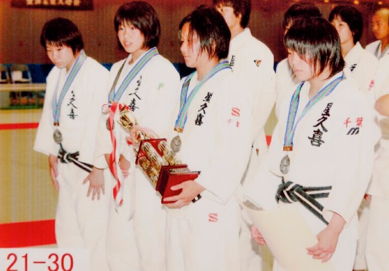 中学時代の染宮さん　©︎Kiichi Matsumoto