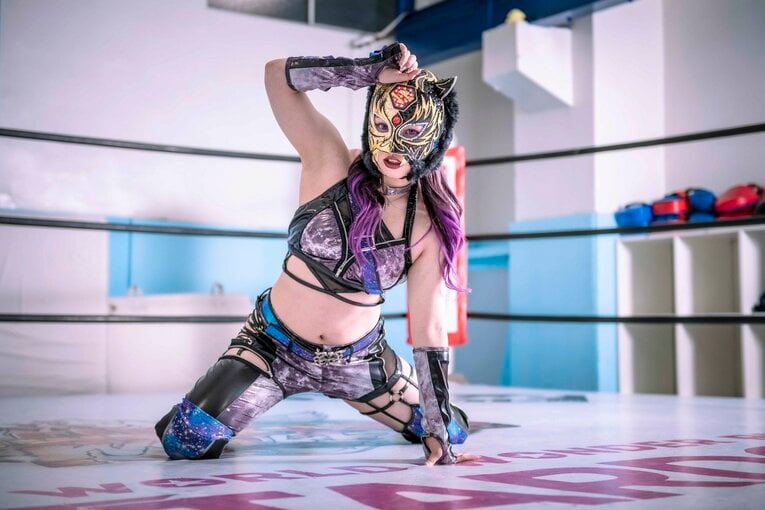 「アンチの存在も面白さ」大人になったスターライト・キッドが語るヒールの充実感と“マスクウーマンの野望”《新成人特別グラビア》(8)