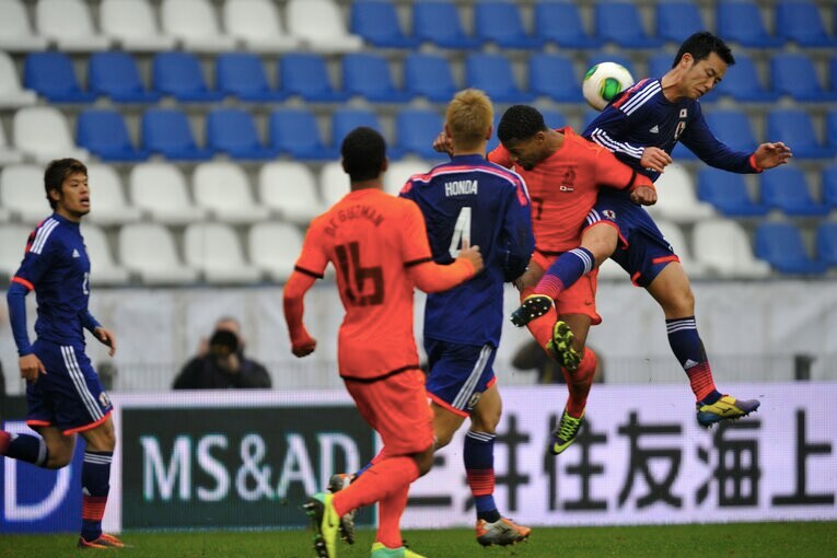 2013年オランダ戦　©︎Takuya Sugiyama