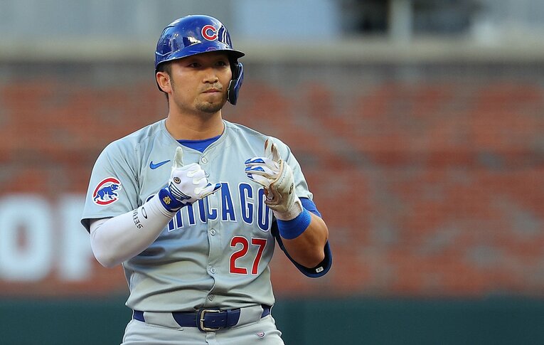 カブスで活躍する鈴木誠也選手　©︎JIJI PRESS