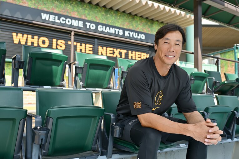 鈴木尚広コーチ。取材後の9月25日に二軍から一軍コーチに異動した　©Hideki Sugiyama