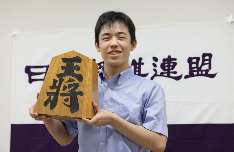 史上最年少棋士としてデビューした当時　©JIJI PRESS