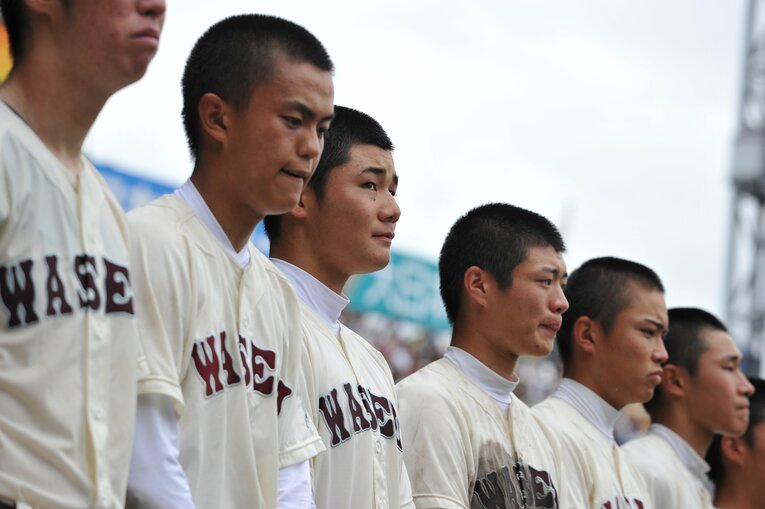 第97回全国高校野球選手権大会　準決勝　仙台育英×早稲田実業　©︎Hideki Sugiyama