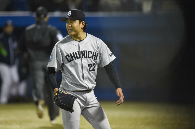 東京五輪メンバーだった大野雄大（中日）　©JMPA